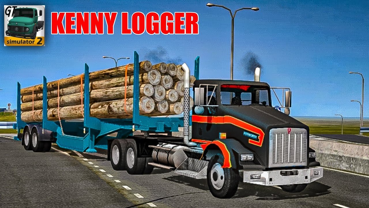 Kenworth T800 Logging | Grand Truck Simulator 2 Gameplay