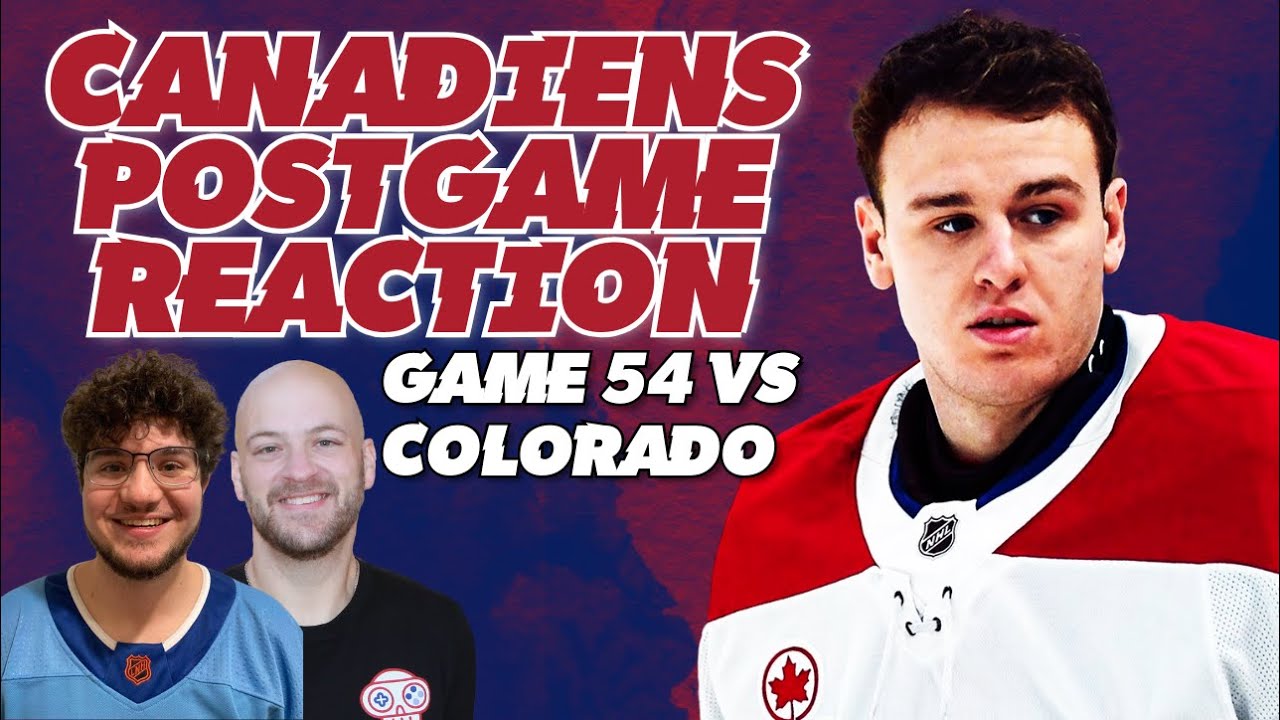 Canadiens blow out Avalanche 7-3 | Live Reaction & Analysis | January 29, 2026