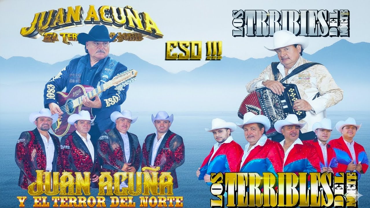 Los Terribles Del Norte VS Juan Acuña y El Terror Del Norte - Puros Corridos Mix 2025