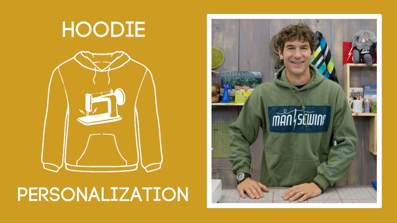 Customize & Embellish a Hoodie