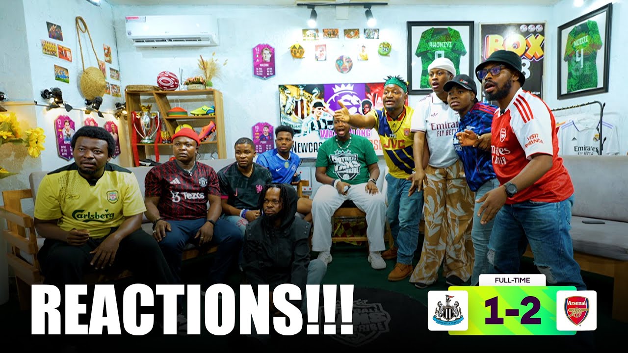 NEWCASTLE UNITED 1-2 ARSENAL/ Merino, Gabriel, Woltemade MOMENTS AND REACTIONS!! - PL 25/26