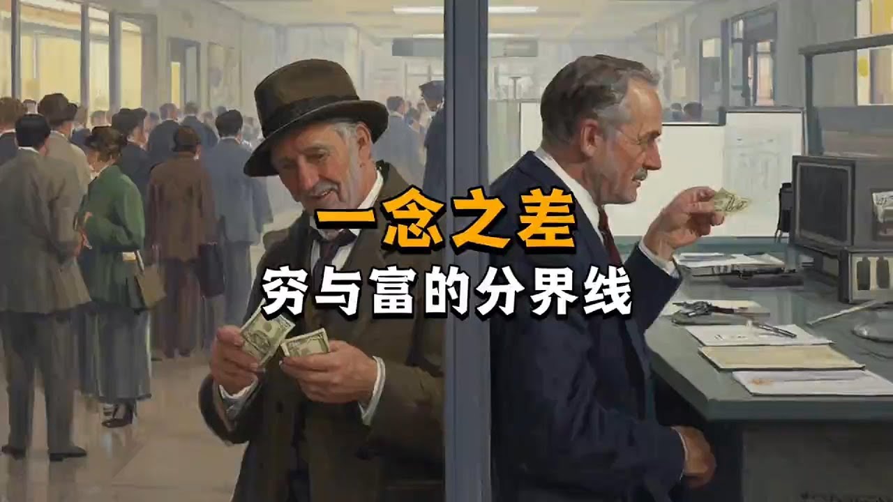 人们总是问我：穷人和富人的区别是什么？#财富思维 #财富自由 #提升自己 #个人成长