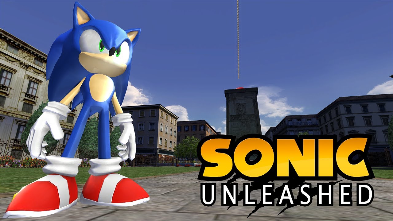Sonic Unleashed Wii - Rooftop Run (Day) - No HUD - 4K HD 60fps