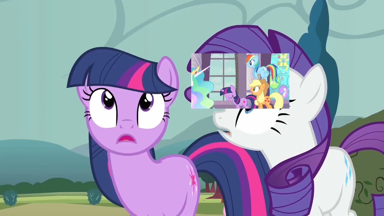 (MLP:FIM) Twilight Sparkle And Rarity: Your Horn! My Horn! - Sparta Hyper Zozey Edition Remix