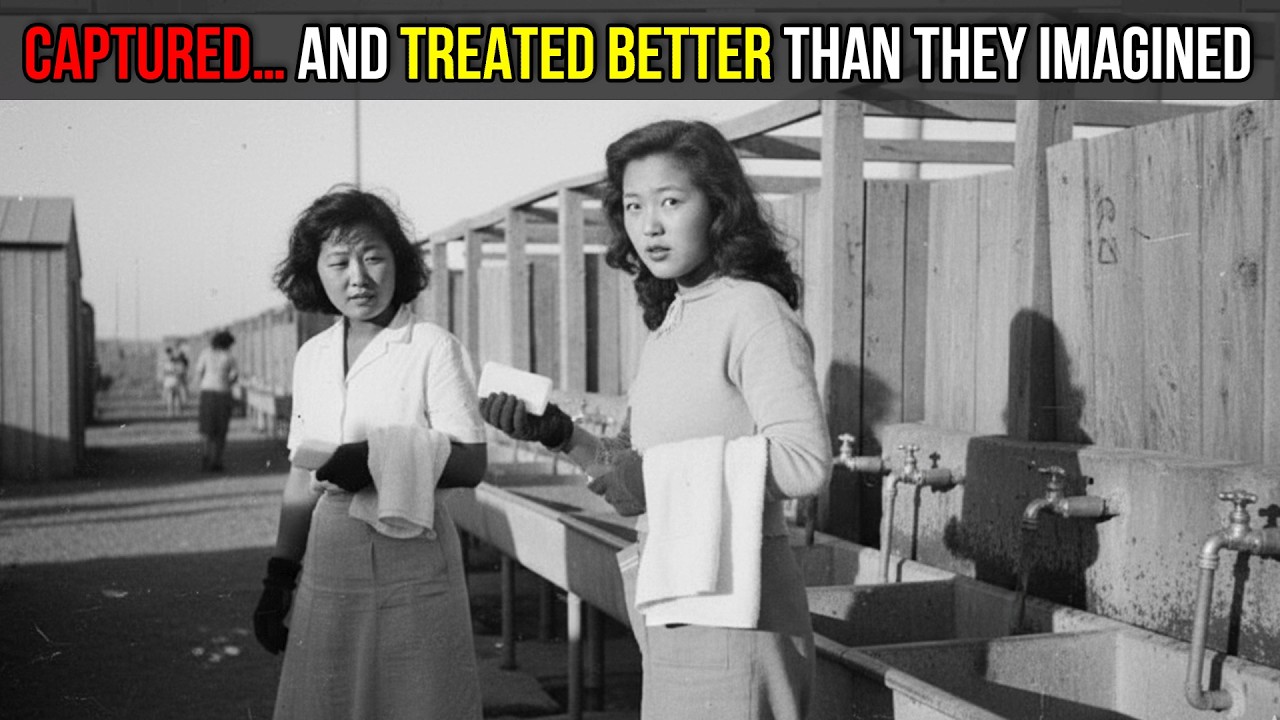 Japanese Female POWs Were Surprised When They Showered With Soap in America