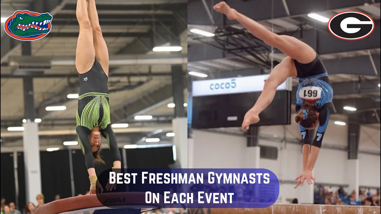 Best NCAA Gymnastics Freshman on Each Event