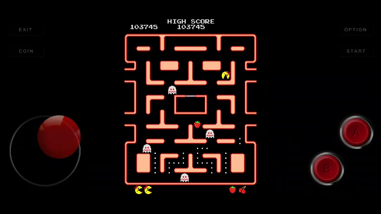 Ms. Arcade Pac-man wpassed unfortunate in 00:33.21