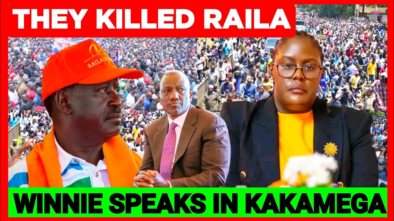 BREAKING! Winnie Odinga Arrives in Kakamega as Orengo Exposes Who Killed Raila Odinga
