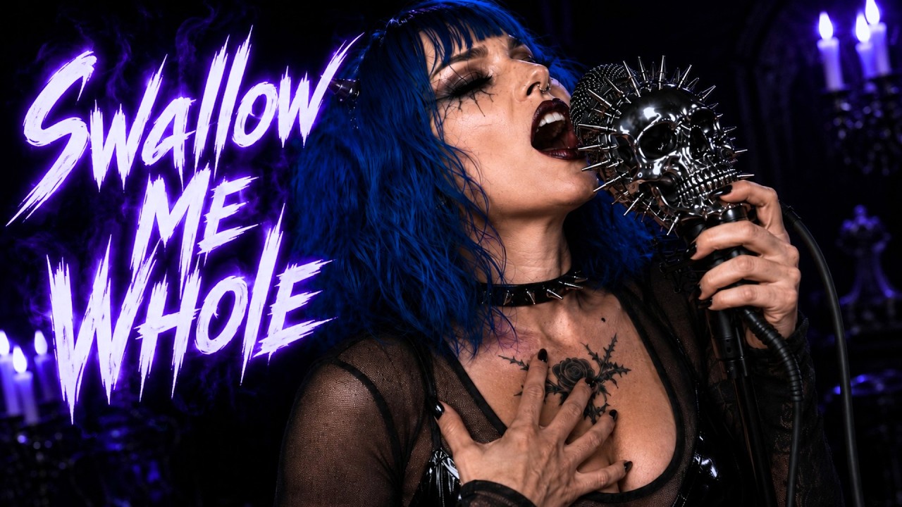 SCARLET - Swallow Me Whole (Official Music Video) | Dark Metalcore | Gothic Metal Female Vocalist