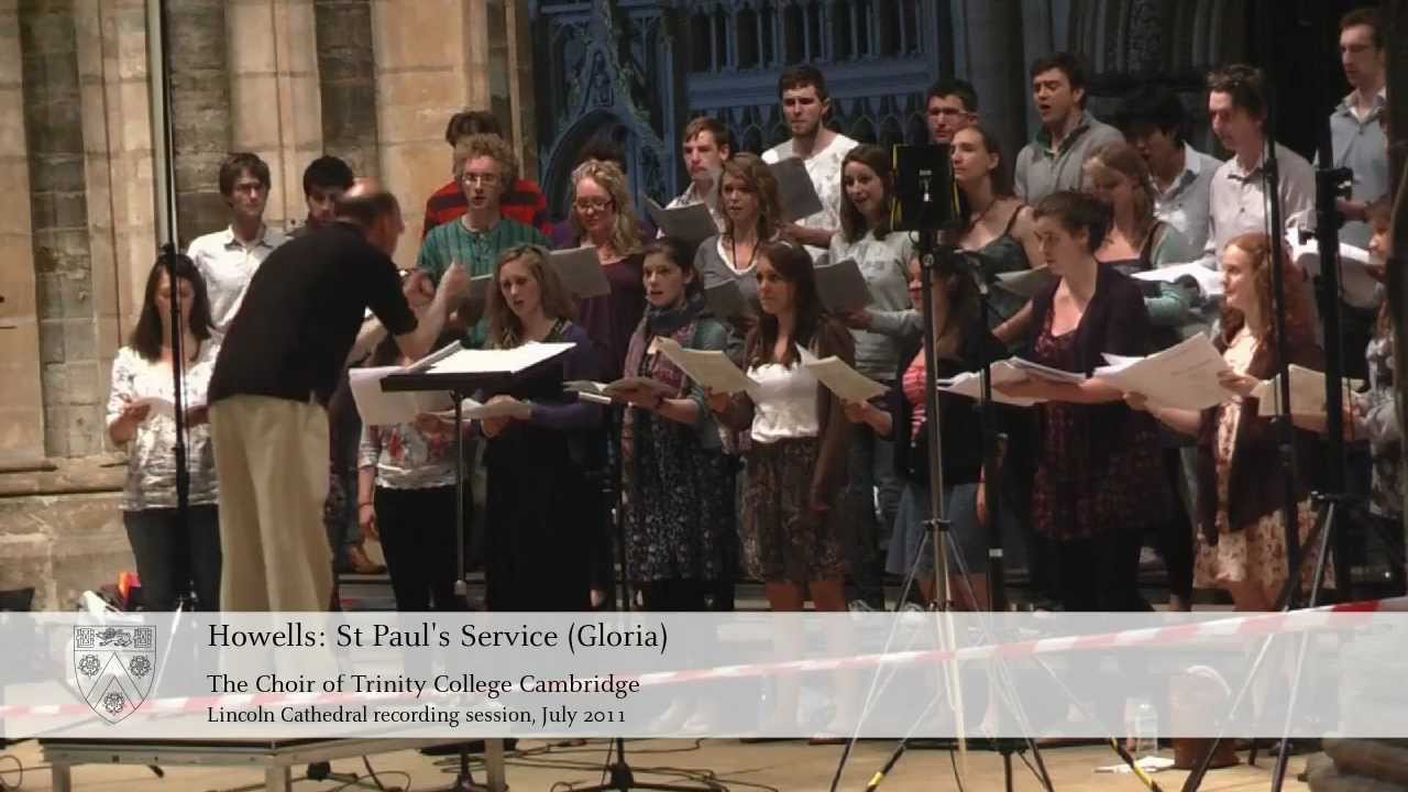 St Paul's Service (Herbert Howells) Recording Session — Lincoln Cathedral