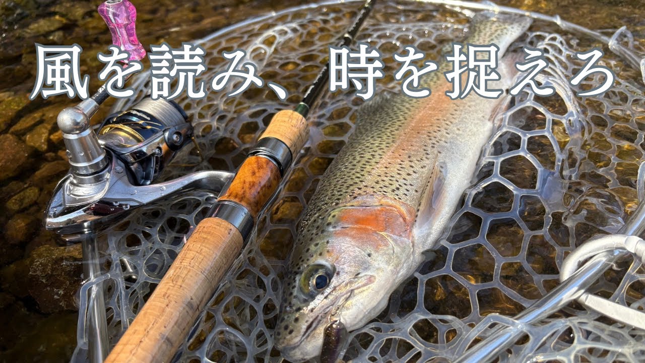 【湯ノ湖】いざ湯ノ湖！ルアーで狙うニジマス攻略！風を読み、時を捉えろ