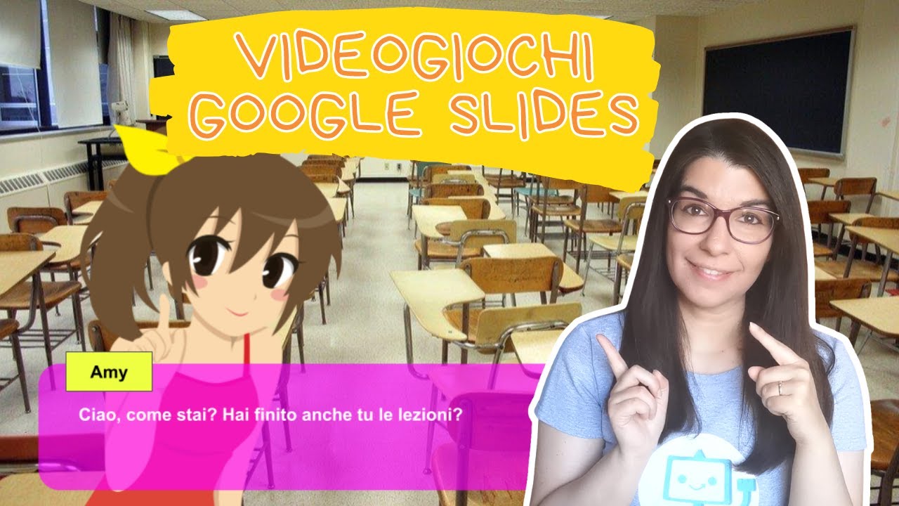 Creare videogiochi in stile Visual Novel con Google Slides