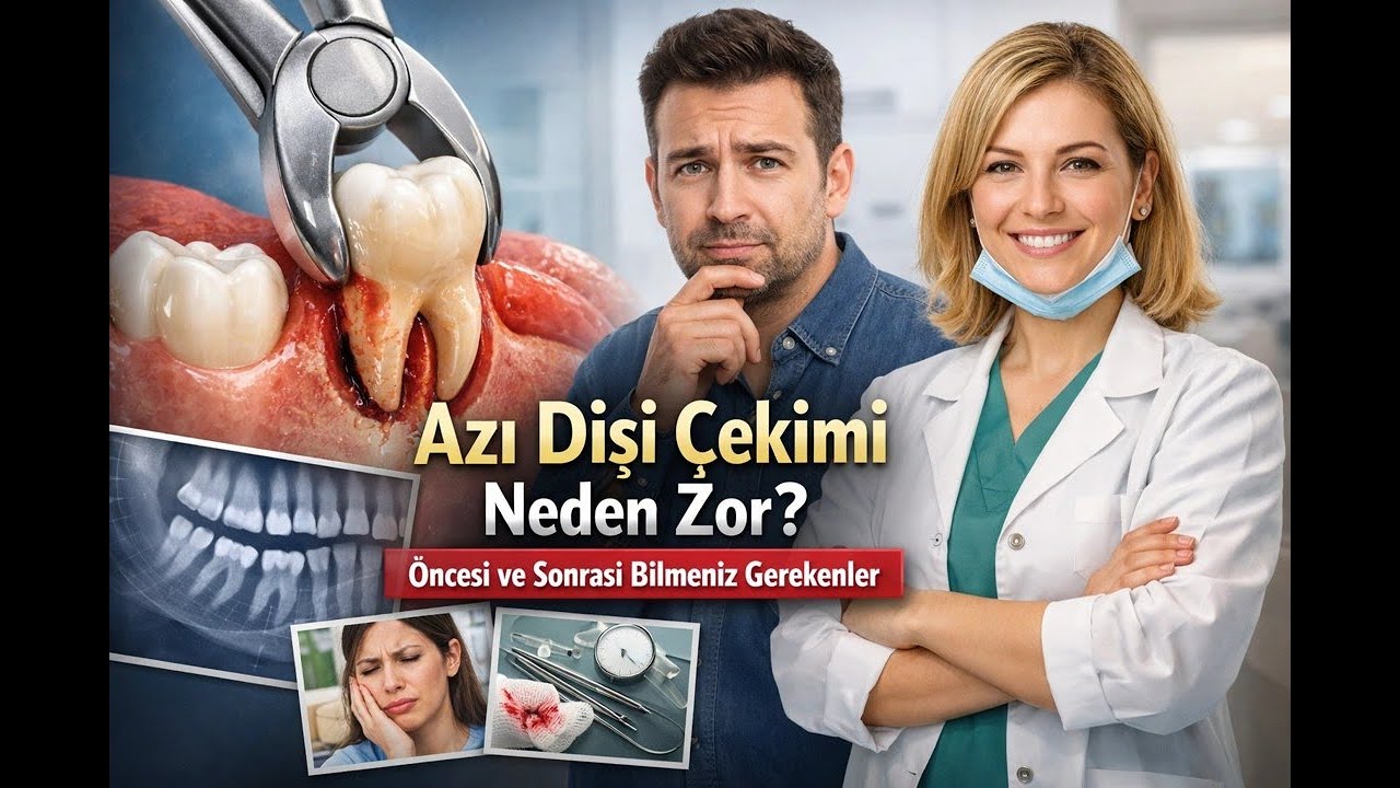Azı Dişi Çekimi Neden Zor? Öncesi ve Sonrası Bilmeniz Gerekenler