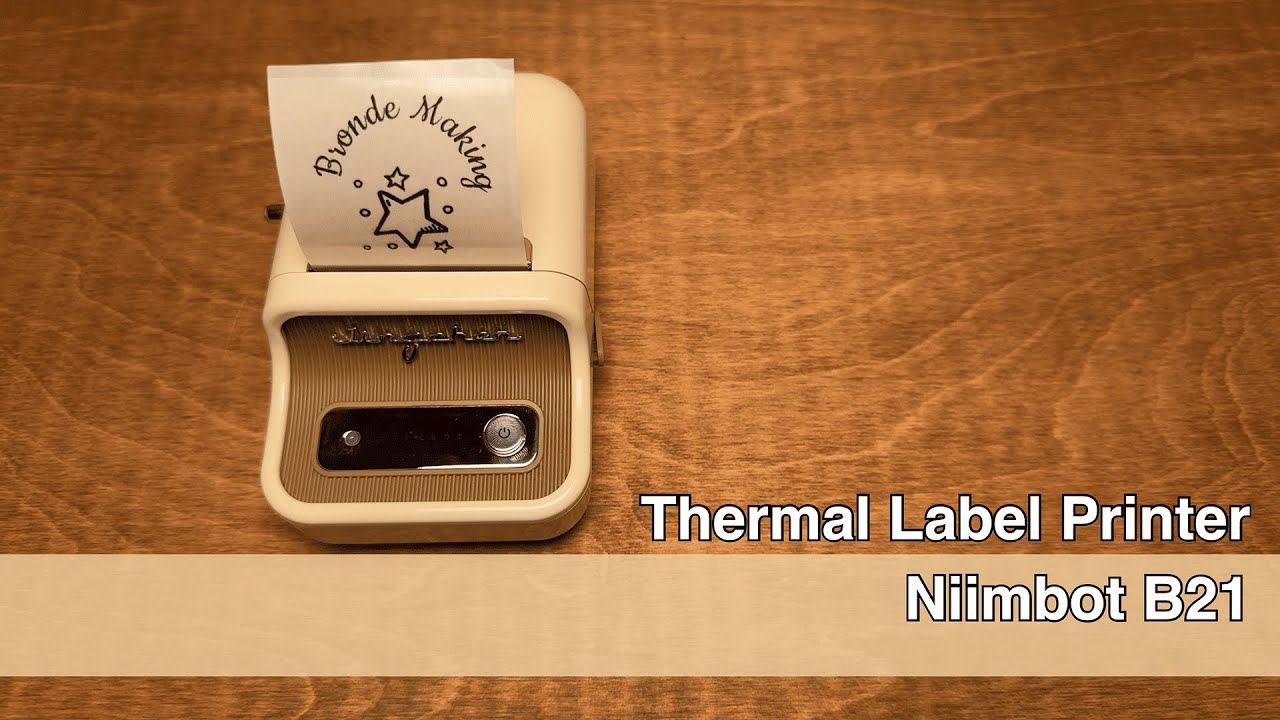 Он может пригодится каждому! Термопринтер для печати этикеток Niimbot B21