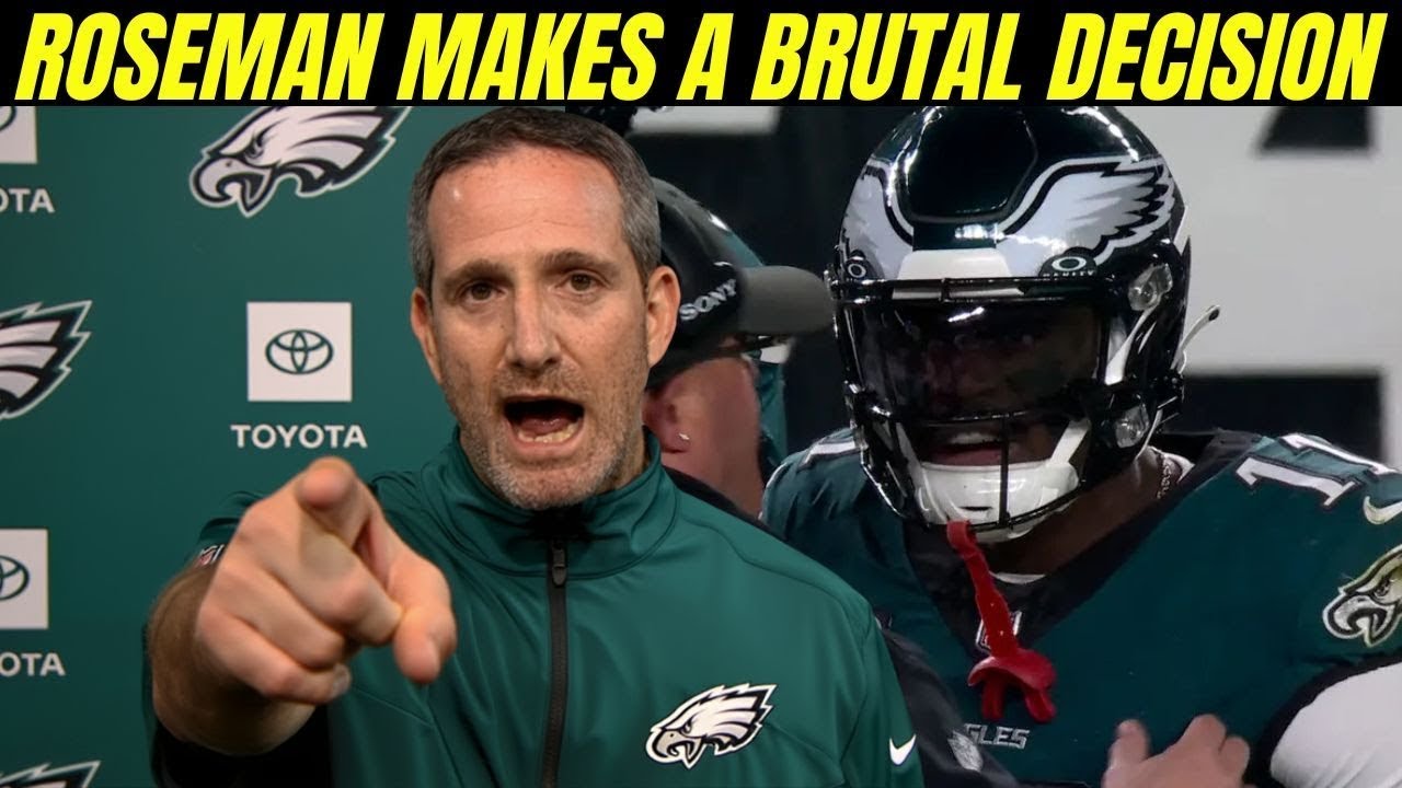 DECISION MADE: ROSEMAN ends the A.J. BROWN SAGA and steadies the locker room | Eagles News