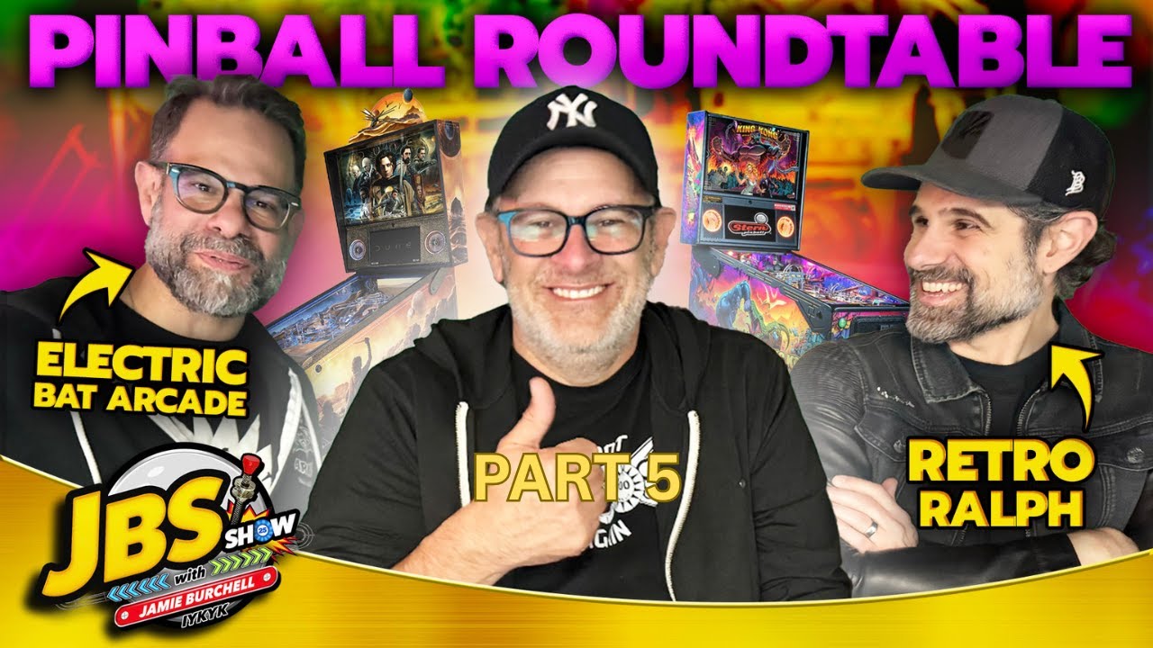 Pinball Roundtable Part - 5 with Retro Ralph and Cale Hernandez - Episode 68
