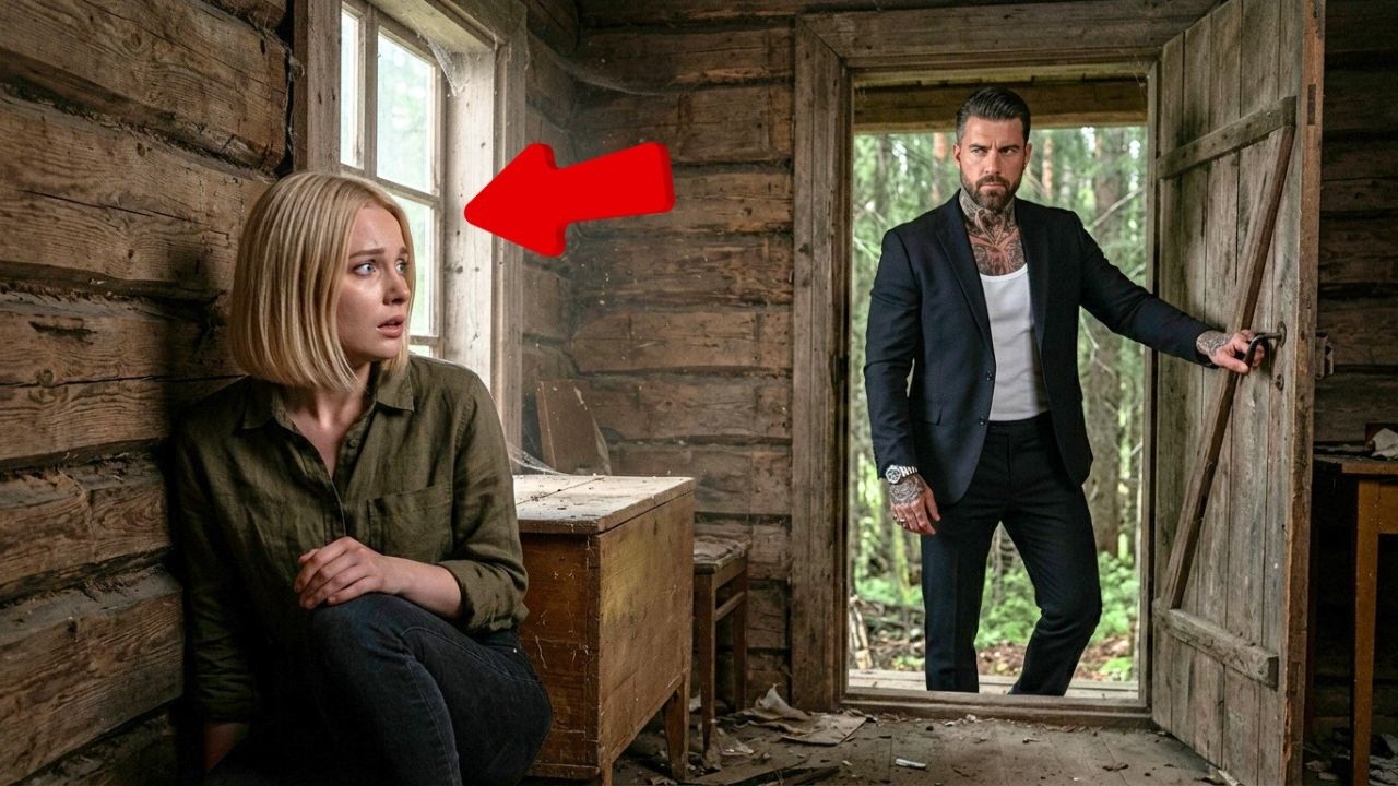 Mafia Boss Came To The Cabin, And Found A Frightened Woman Inside