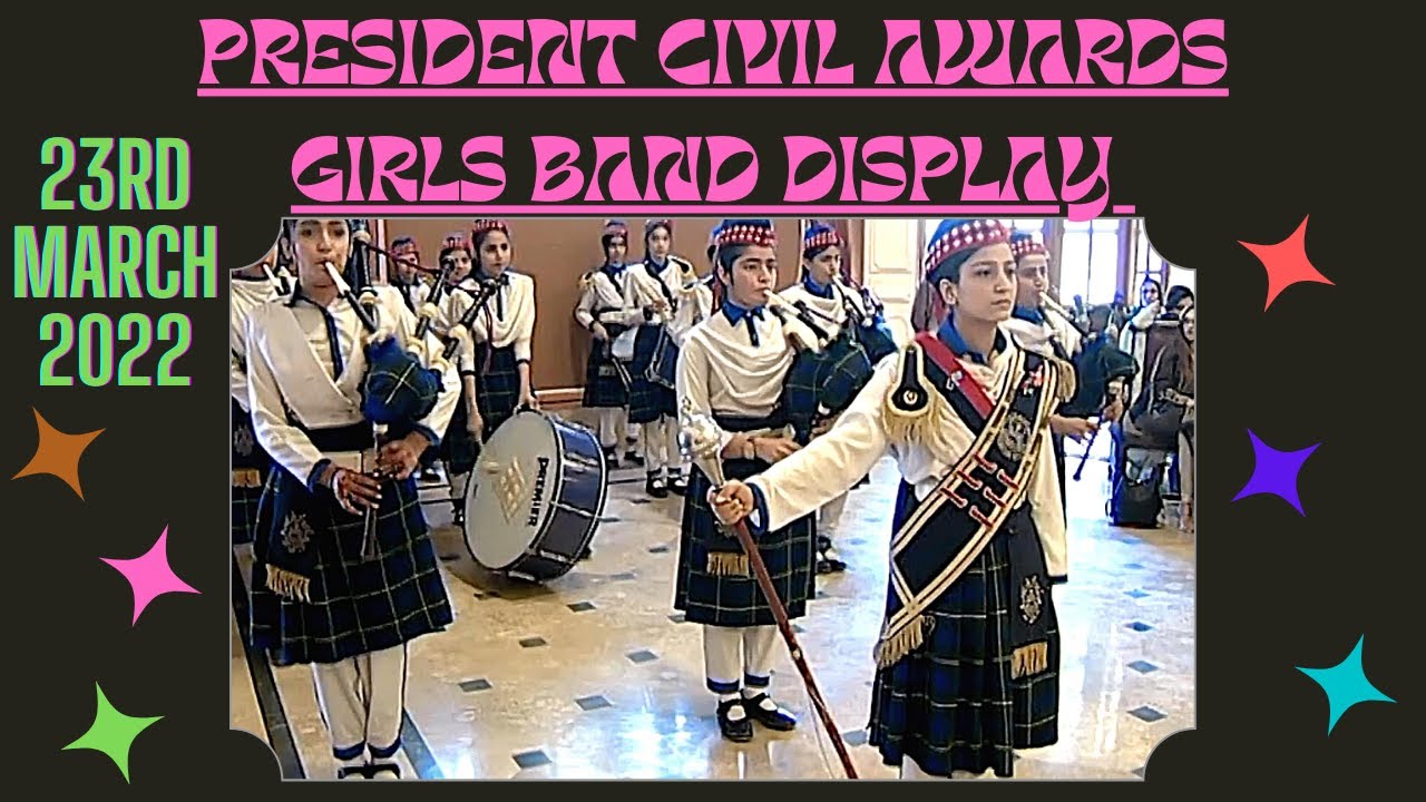 Girls Brass Band Display || 23rd March 2022 || Governor House