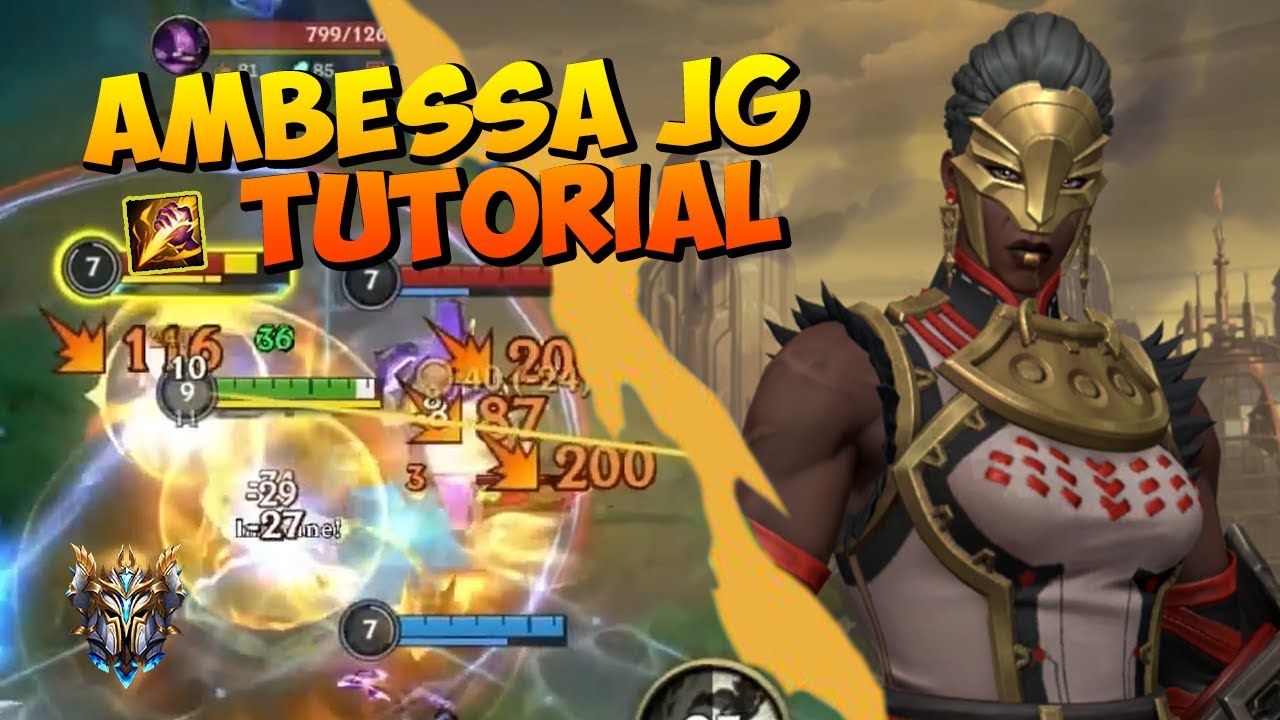 WILD RIFT AMBESSA JUNGLE - ONE SHOT MASTERCLASS TUTORIAL