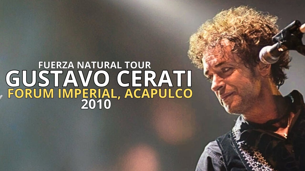 Gustavo Cerati - Forum Mundo Imperial, Acapulco, México [04.05.2010] (Concierto completo)