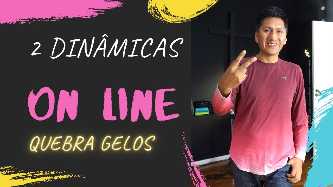 2 DINÁMICAS ON LINE - o Papel e  o pedaço de pão - QUEBRA GELOS