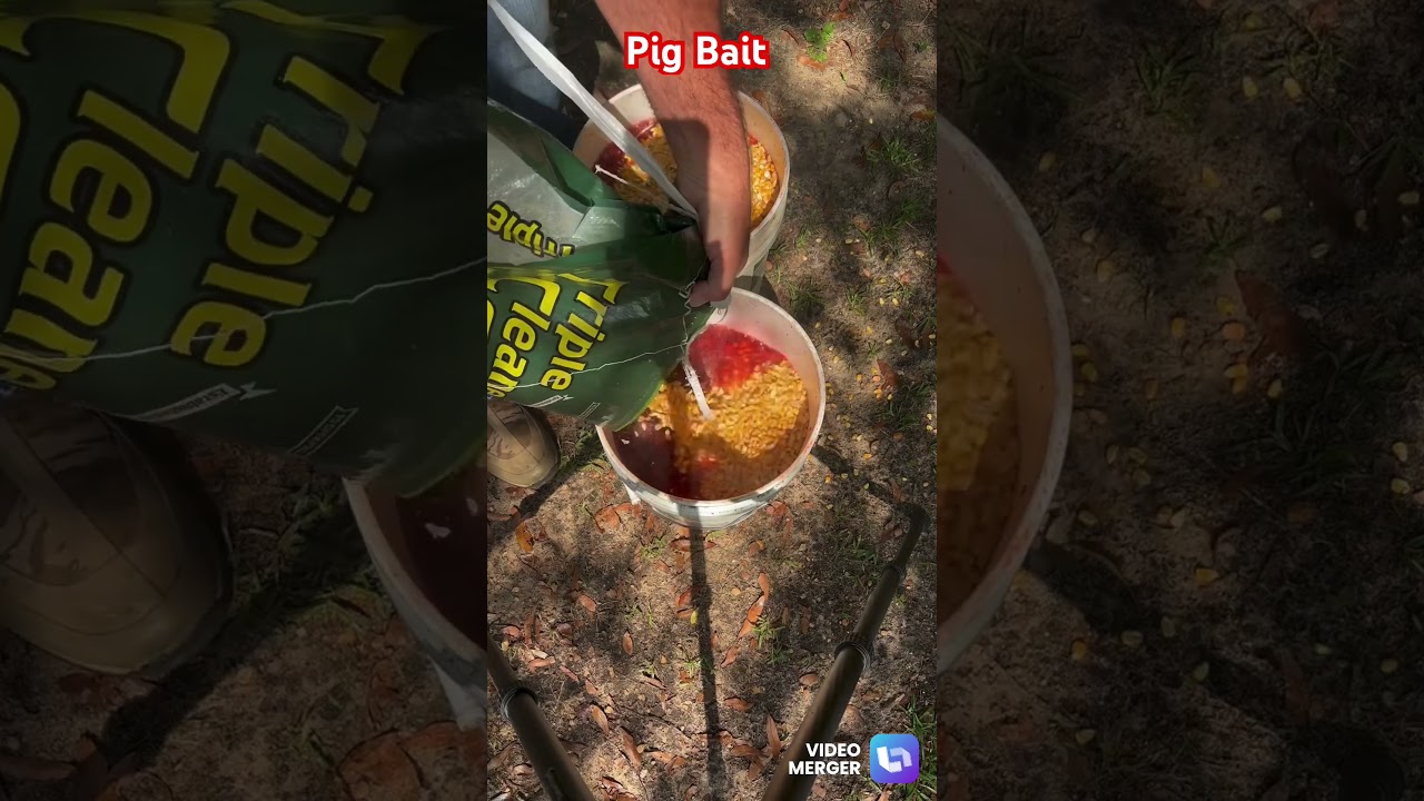 Best way to bait and attract wild hogs
