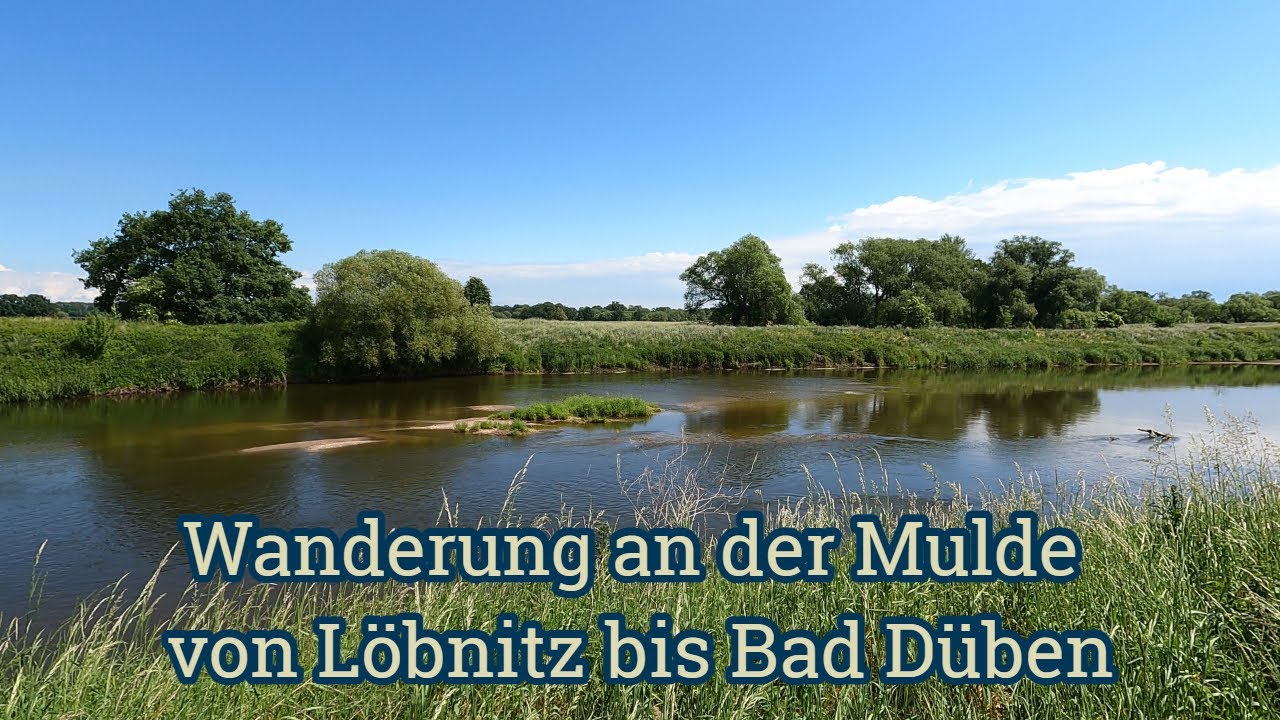 Wanderung an der Mulde von Löbnitz bis Bad Düben
