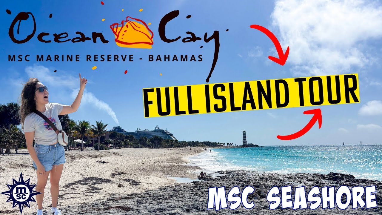 😲 Ocean Cay Took Us by Surprise! | MSC Seashore Port Day Adventure 🌊