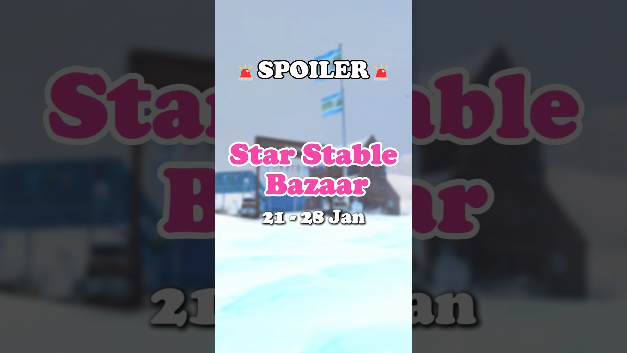 СПОЙЛЕР Январский базар ✨ Что будет с 21 по 28 января? 🐎 Star Stable Online