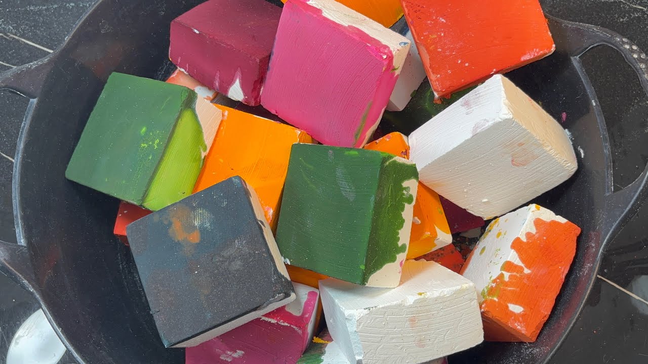 Bucket Of joy ! Colorfully Blocks ! Oddly Satisfying