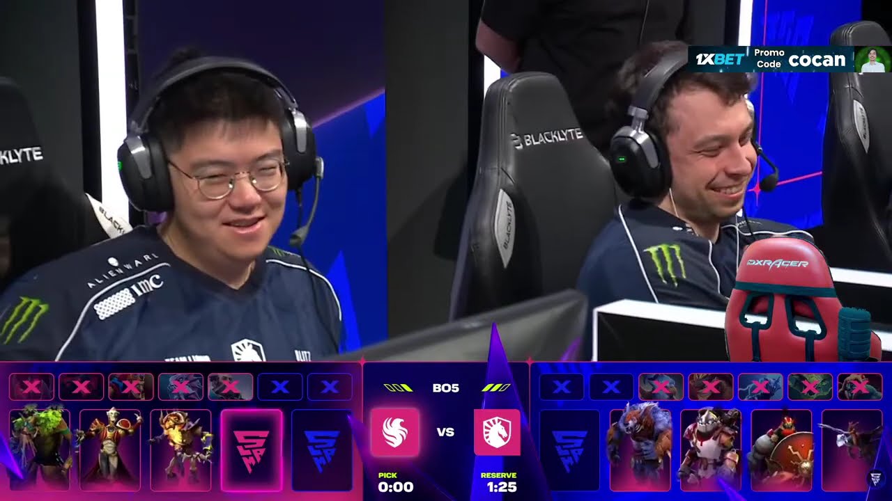 Team Falcons vs Team Liquid,Bo5, Quarterfinal,Blast Slam VI