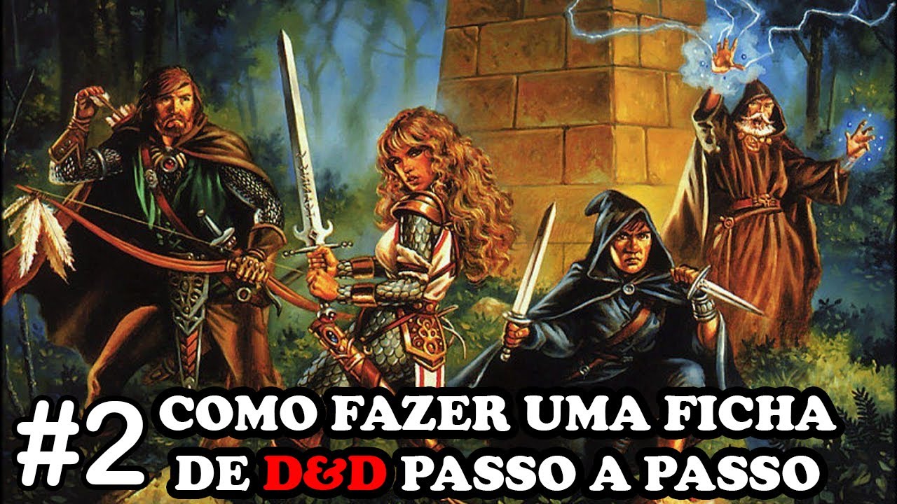 COMO FAZER UMA FICHA DE PERSONAGEM NO D&D 5e (parte 2)