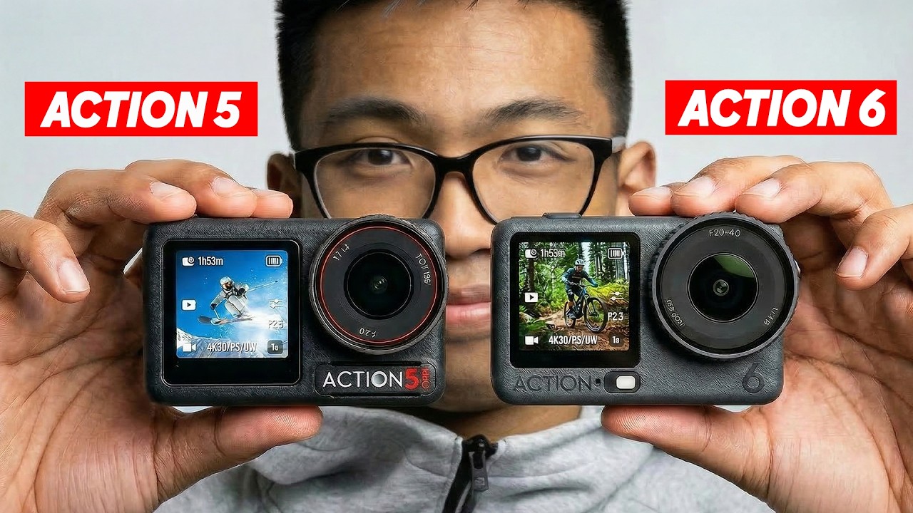 DJI Osmo Action 5 против Action 6: стоит ли обновляться?