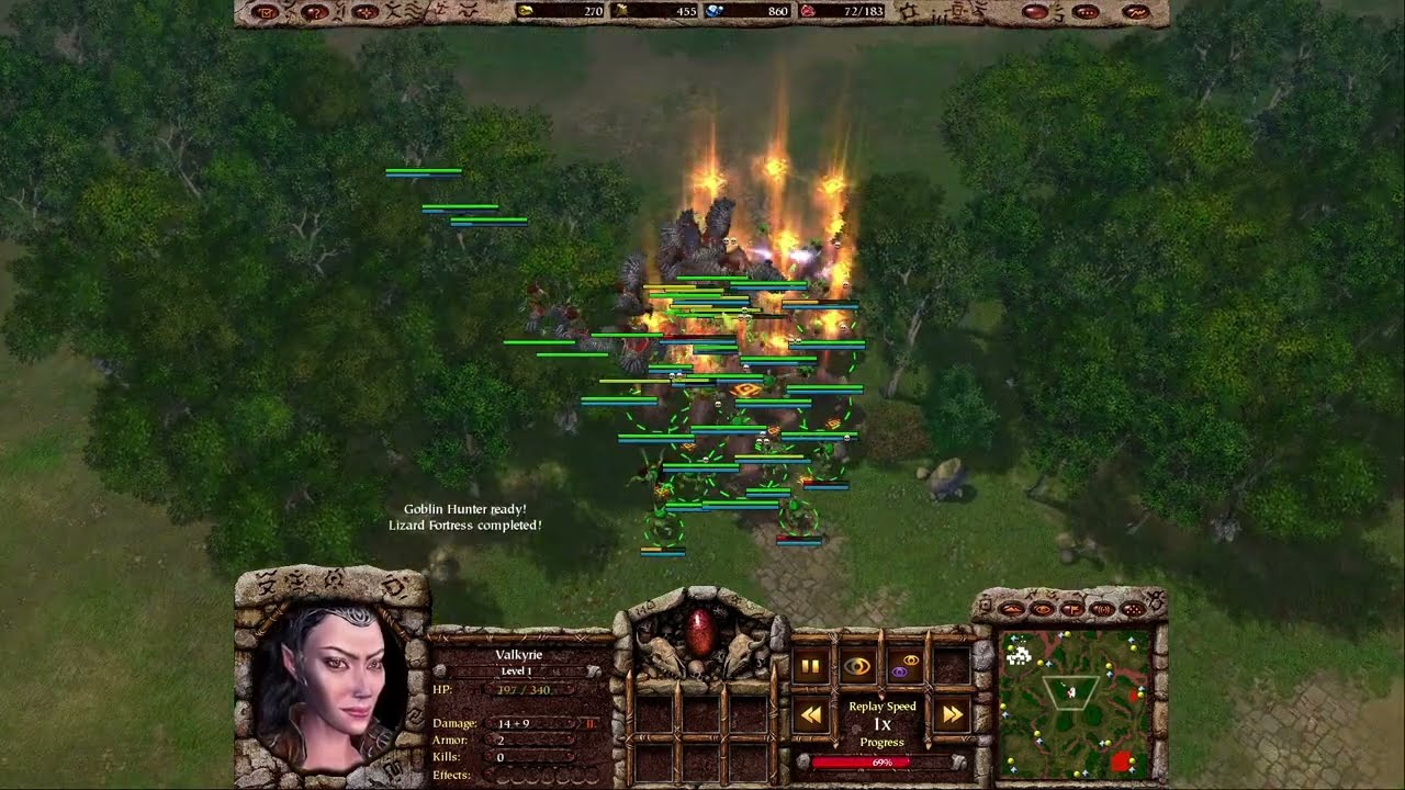 Very hard AI 1v2 - Beast vs Double Empire - Armies of Exigo