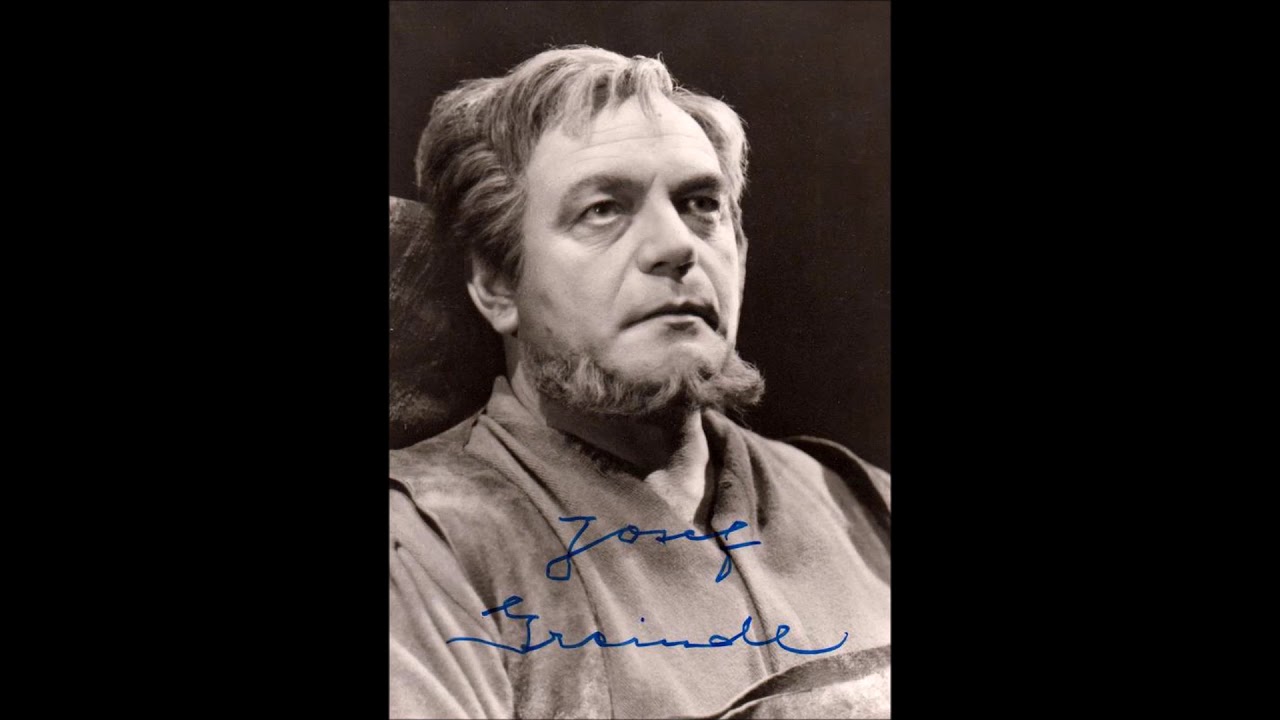 Josef Greindl - Wagner: Verachtet mir die Meister nicht - Bayreuth Festival/Böhm (1964)