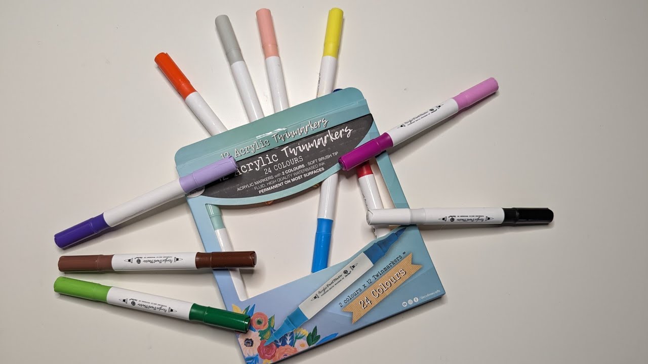 Acrylic Twinmarkers im 12er Set vom Action im Test Kaufempfehlung oder doch nur ne nette Idee?