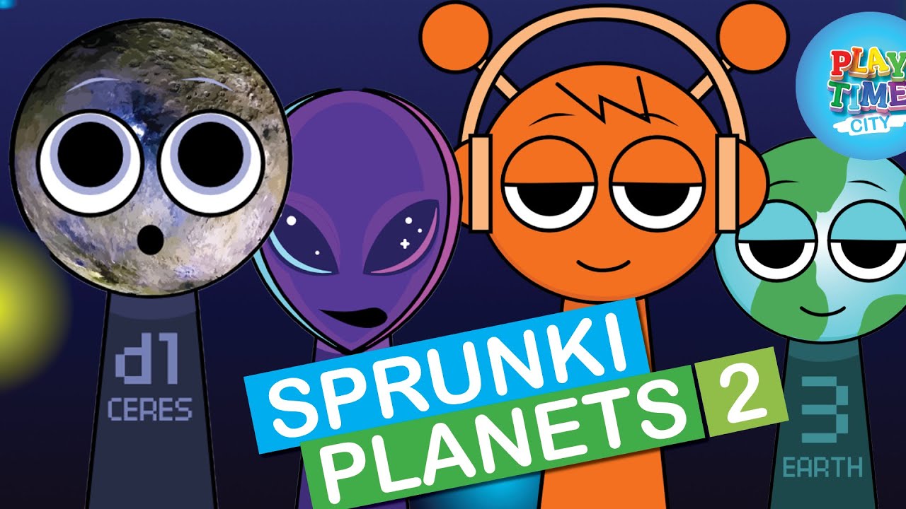 ПЛАНЕТЫ SPRUNKI ВЕРНУЛИСЬ! Встречайте карликовые планеты Sprunki и многое другое! Мод Incredibox ...
