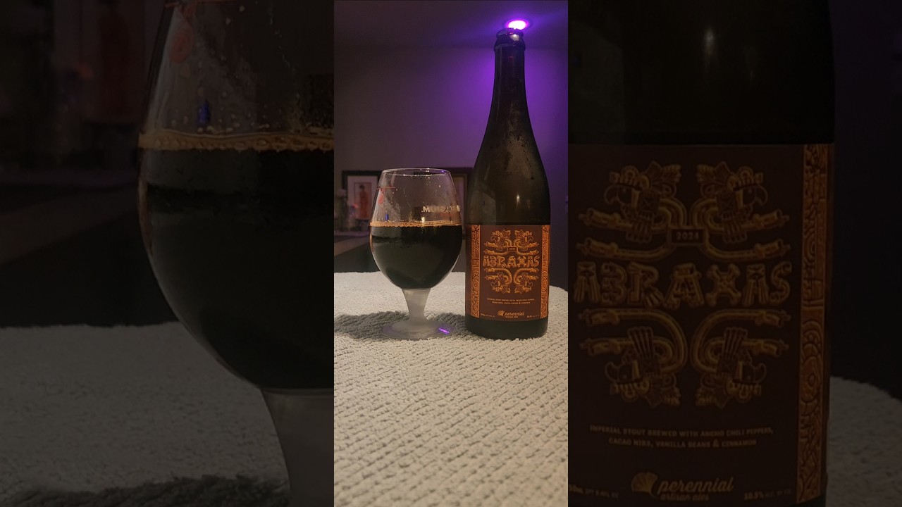 Beer Review:  Abraxas 14% ABV Double Imperial Stout 