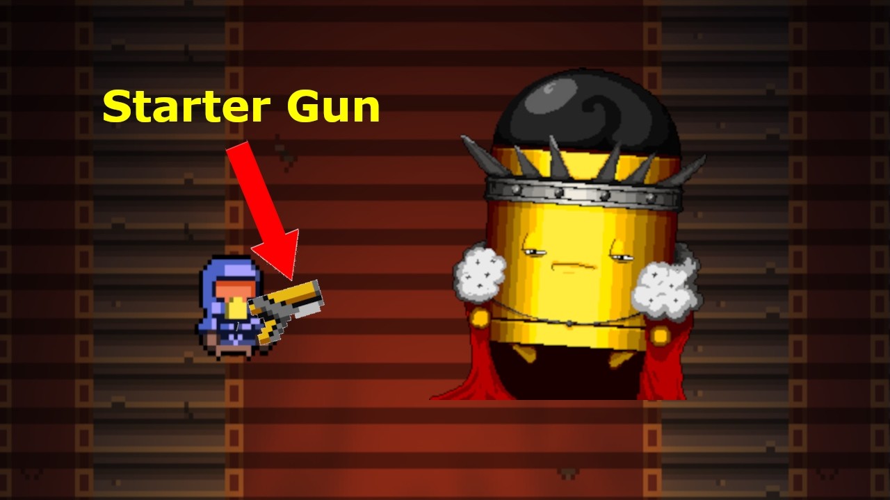 Gungeon ONLY Using STARTER Weapon