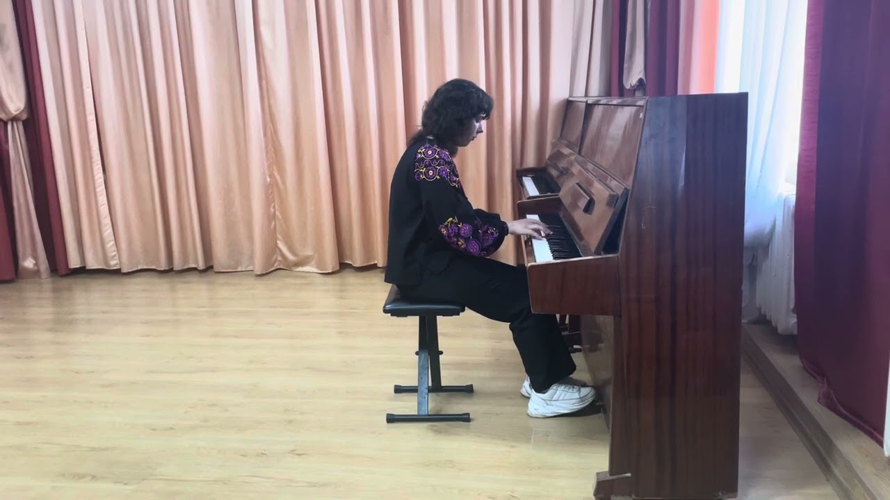 Ясінська Юліана  Ф.Бургмюллер Етюд