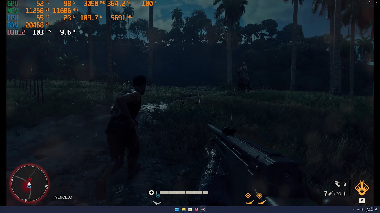 Far Cry 6 4K 1440P Ultra Max Settings Benchmark  Asus Strix RTX 4090 i9 13900KF CPU @ 5.7 GHZ OC