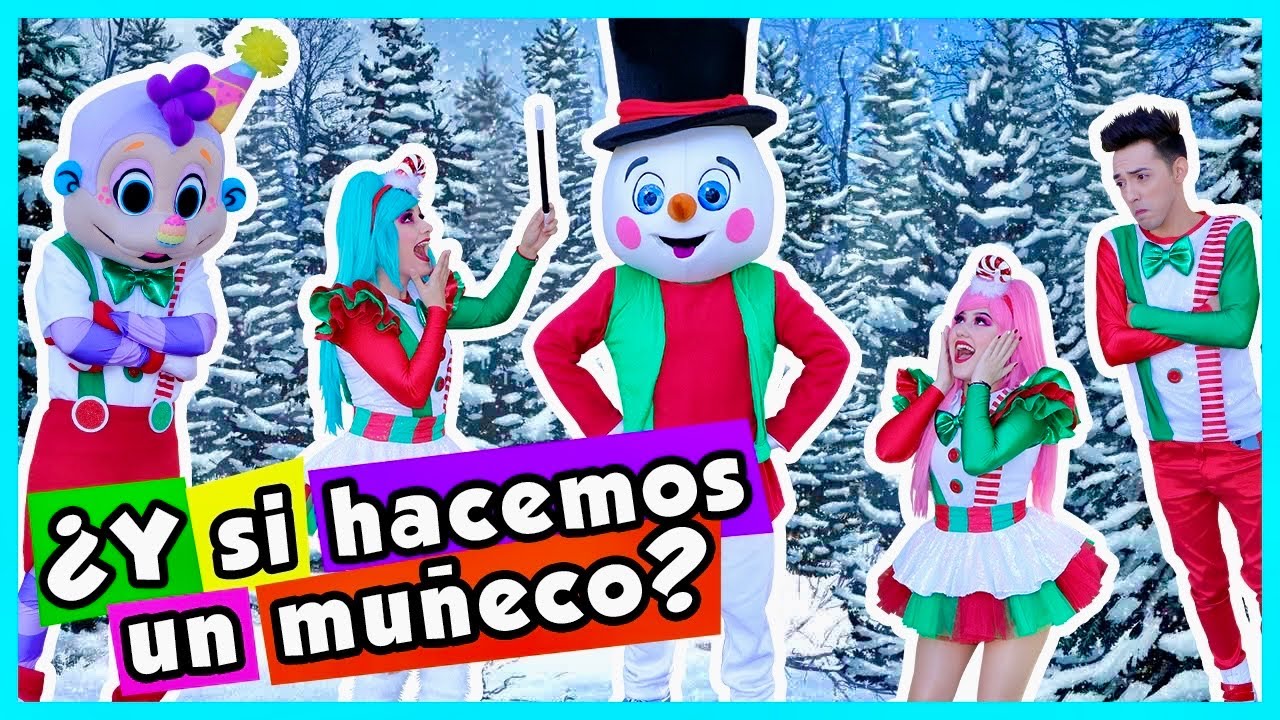 ¿Y SI HACEMOS UN MUÑECO? MINDY Y MOLY NO QUIEREN COMPARTIR / SHOW PIEDRA PAPEL O TIJERA / MONO NIEVE