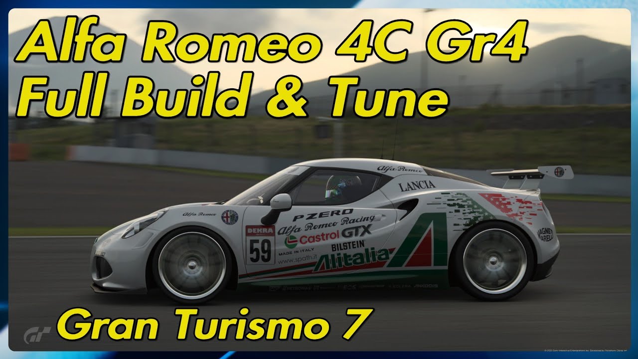 Alfa Romeo 4C Gr4 Tune