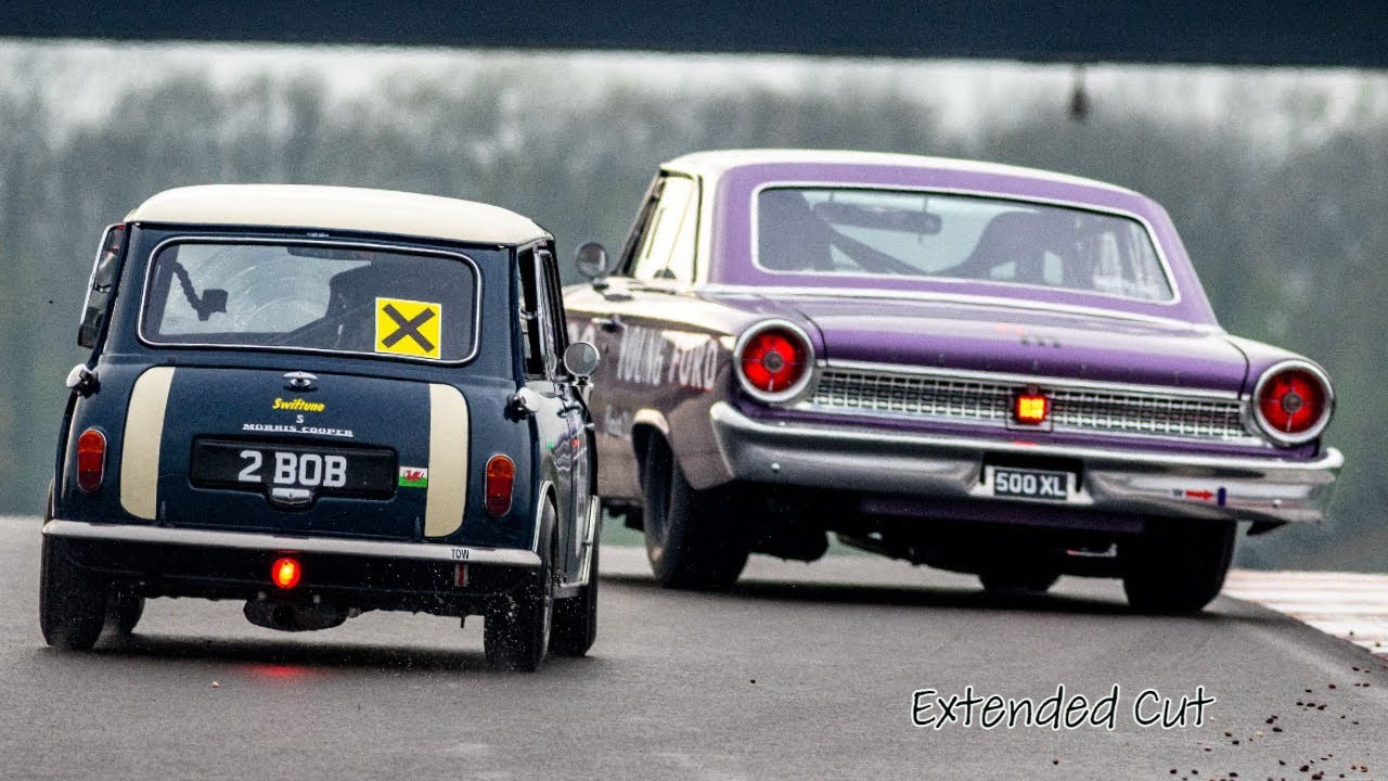 1964 MINI COOPER S around DONINGTON // HRDC ALLSTARS [FULL RACE] // 4K ULTRA HD