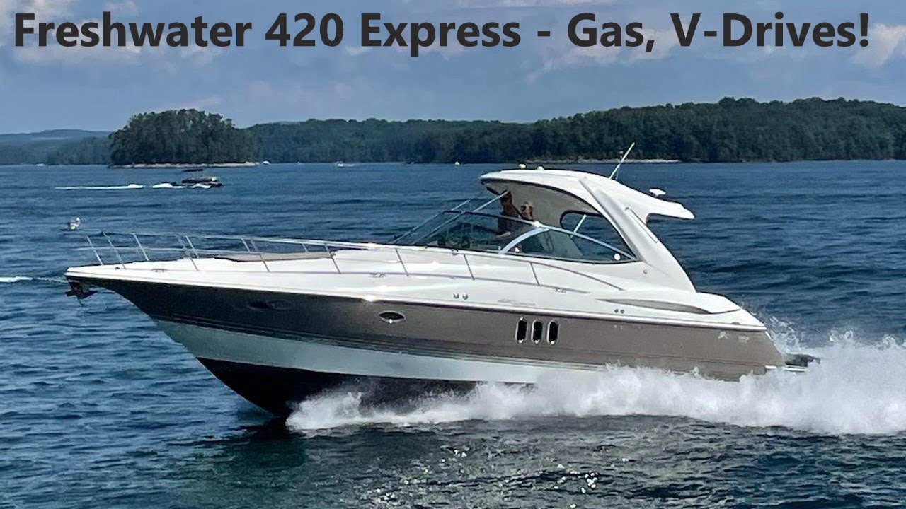 For sale: 2008 Cruisers Yachts 420 Express - freshwater boat - gas, v-drive