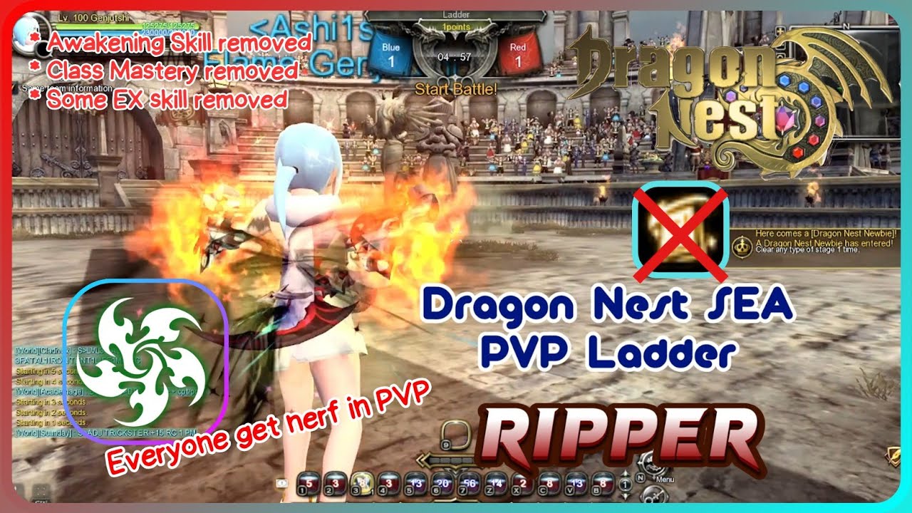 Ripper PVP Ladder ~ Dragon Nest SEA #A47 -Requested-