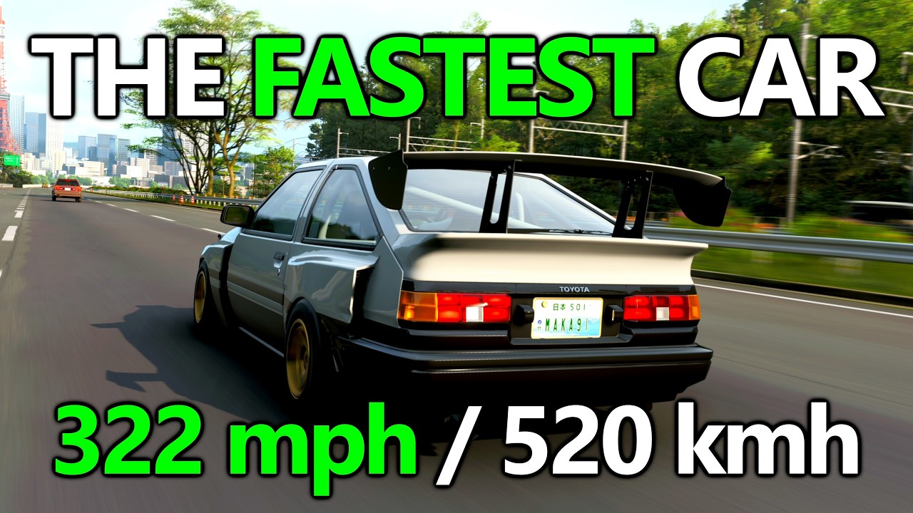 Forza Horizon 6 &mdash; Самая быстрая машина в игре &mdash; Toyota AE86 FE &mdash; Как разблокировать