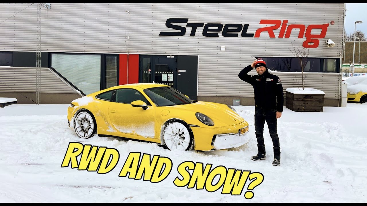 PORSCHE 991 Carrera S (992) POV driving in the snow