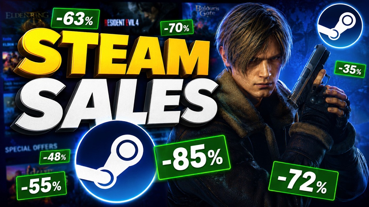 10 НЕВЕРОЯТНЫХ игр в Steam, которые сейчас продаются со скидкой! (Июнь 2026 г.)
