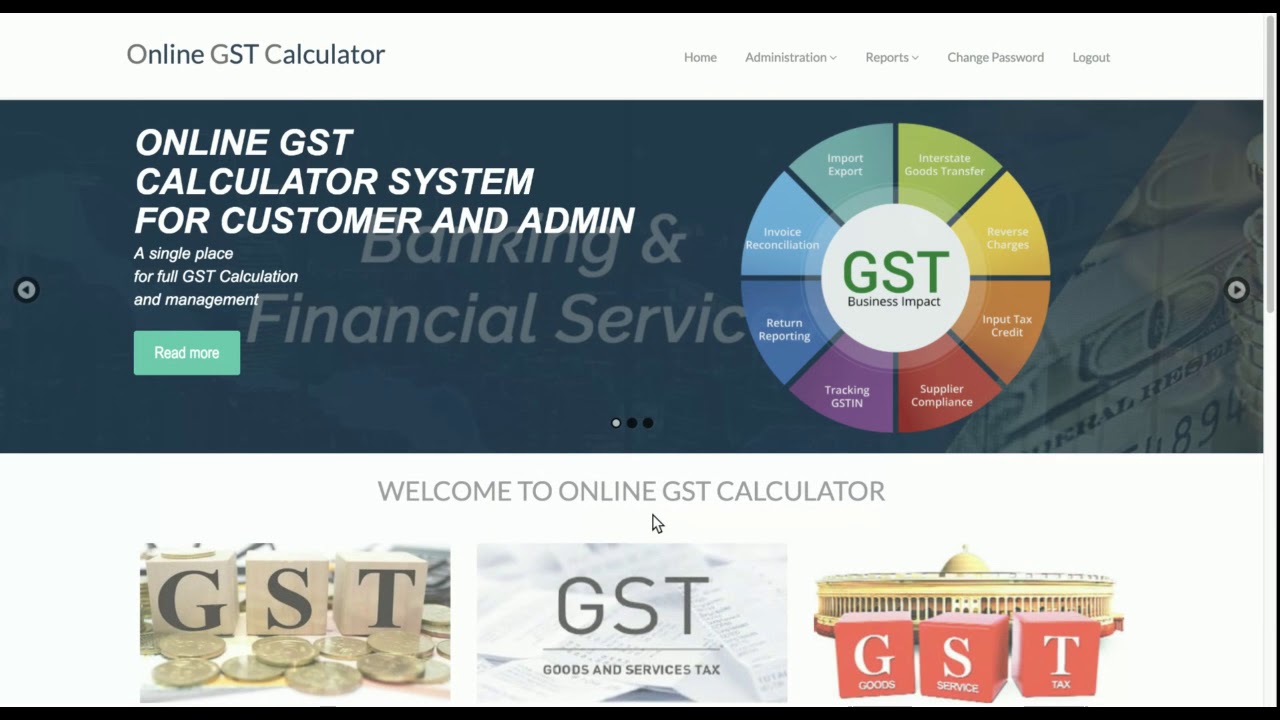 Online GST Calculator
